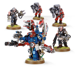 Techmarine with Servitors | The CG Realm