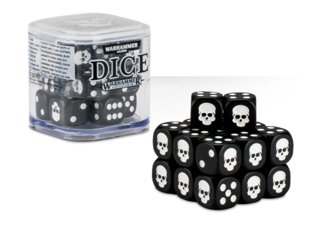 Dice Cube - Black | The CG Realm