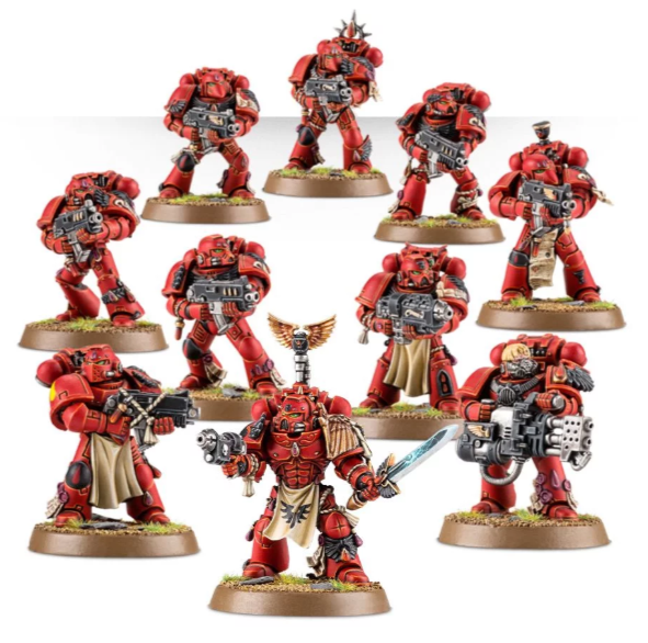 Blood Angels Tactical Squad | The CG Realm