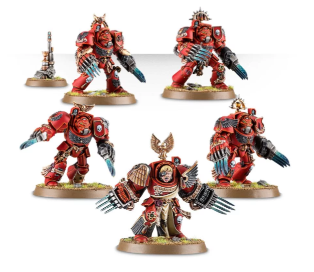 Blood Angels Terminator Assault Squad