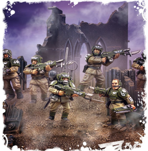 Astra Militarium Cadian Infantry Squad