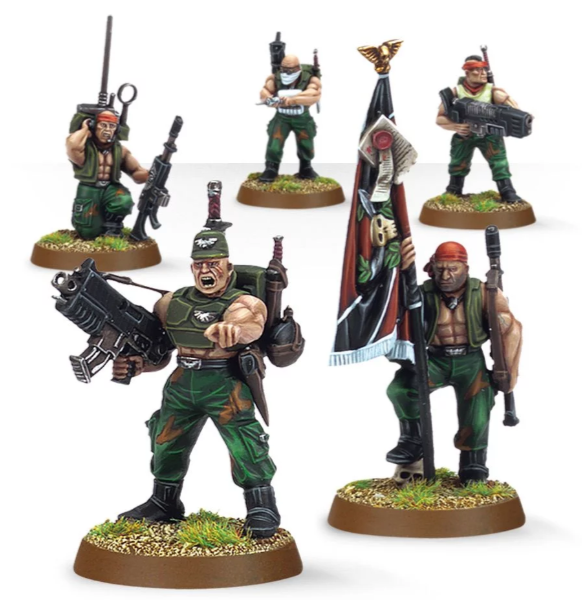 Catachan Command Squad | The CG Realm