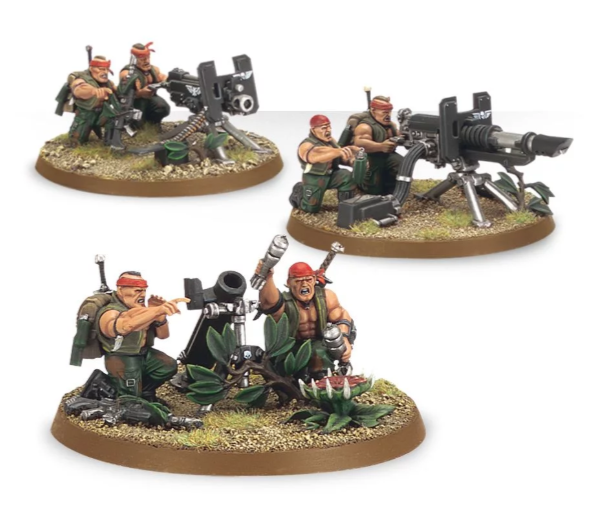 Catachan Heavy Weapon Squad | The CG Realm