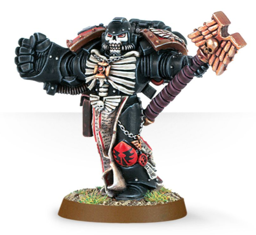 Chaplain with Crozius & Power Fist