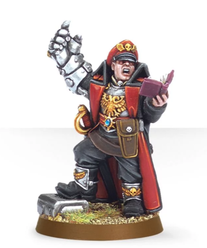 Commissar with Power Fist | The CG Realm
