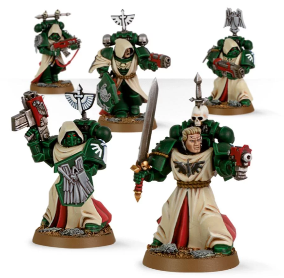 Dark Angels Company Veterans Squad | The CG Realm
