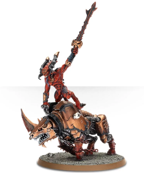 Herald of Khorne on Juggernaut | The CG Realm