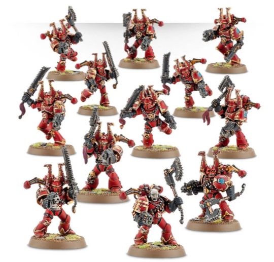 World Eaters: Khorne Berzerkers