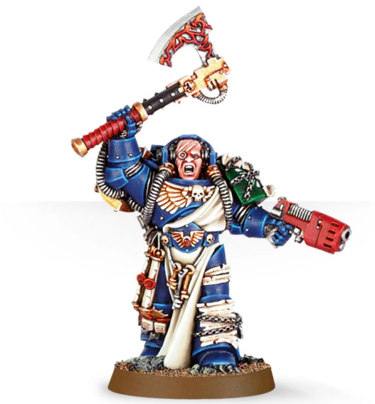 Librarian with Force Axe & Plasma Pistol