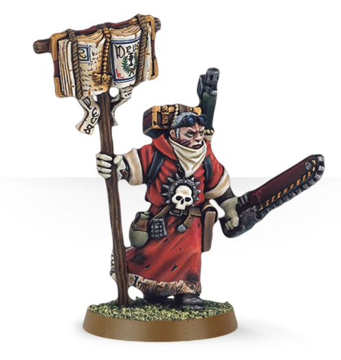 Missionary with Chainsword | The CG Realm