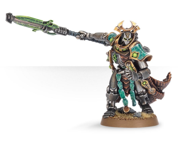 Necron Overlord with Warscythe | The CG Realm