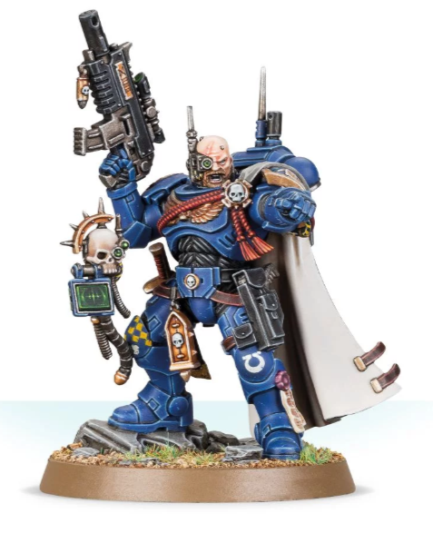 Primaris Captain in Phobos Armour | The CG Realm