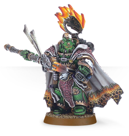 Salamanders Captain Vulkan He'stan | The CG Realm