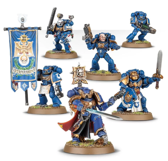 Space Marine Company Command | The CG Realm