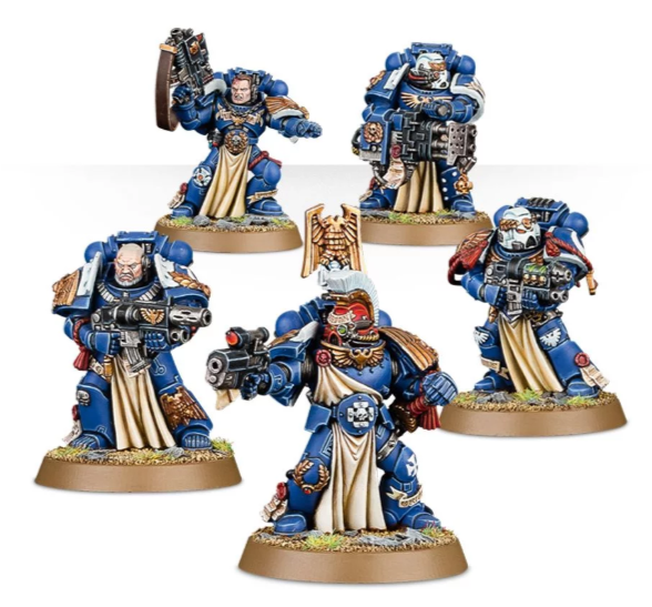 Space Marine:  Sternguard Veteran Squad