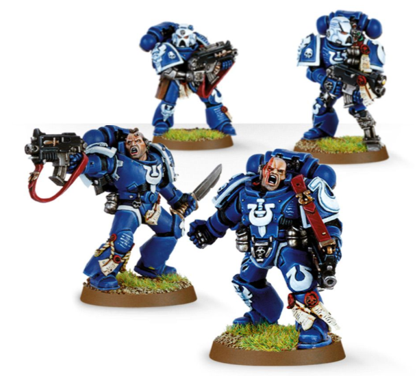 Ultramarines Tyrannic War Veterans | The CG Realm