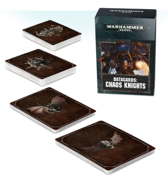 Datacards: Chaos Knights | The CG Realm