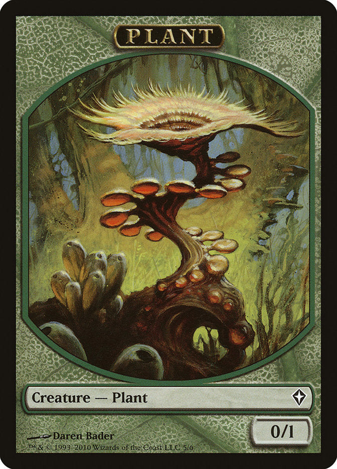 Plant Token [Worldwake Tokens] | The CG Realm