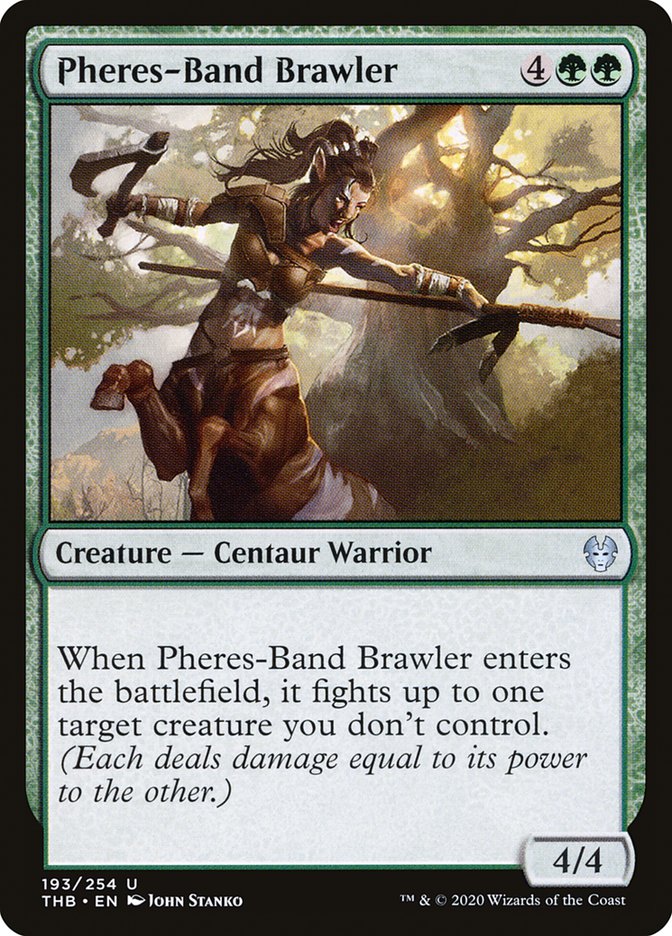 Pheres-Band Brawler [Theros Beyond Death] | The CG Realm