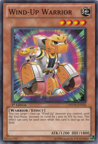 Wind-Up Warrior [PHSW-EN022] Common | The CG Realm