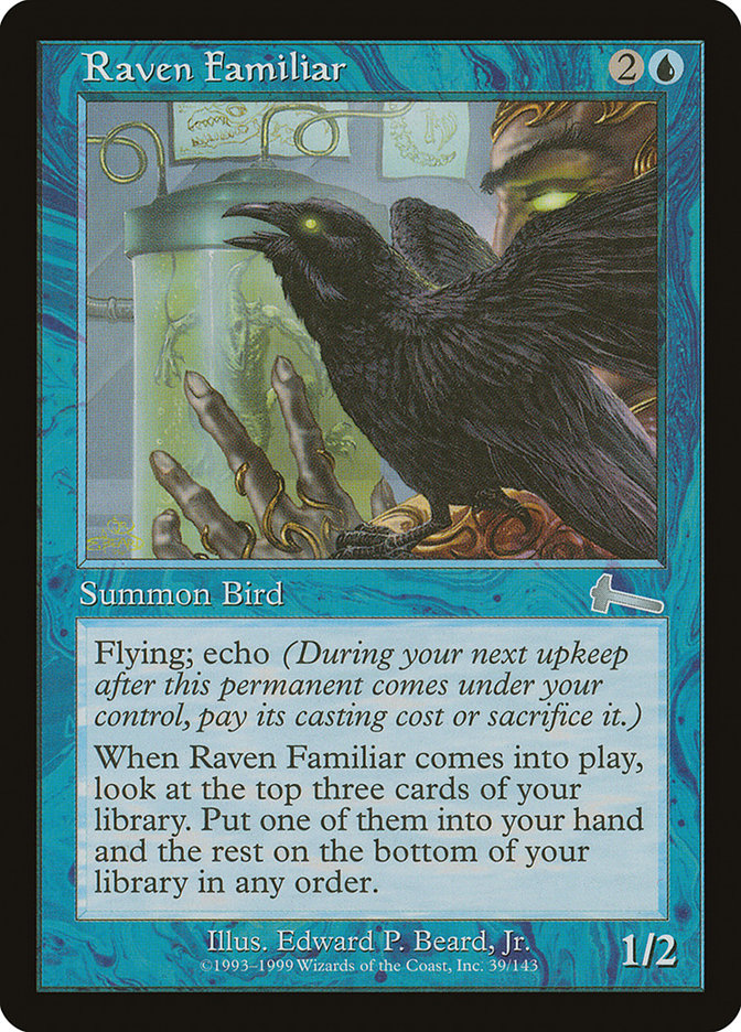 Raven Familiar [Urza's Legacy] | The CG Realm