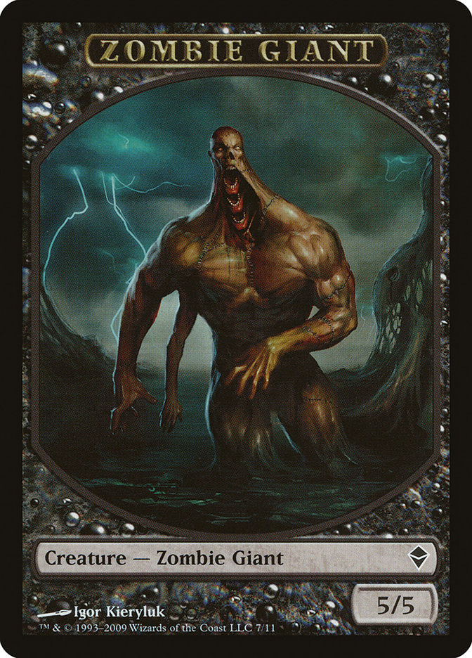 Zombie Giant Token [Zendikar Tokens] | The CG Realm