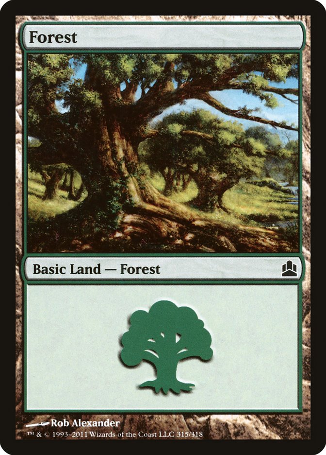 Forest (315) [Commander 2011] | The CG Realm