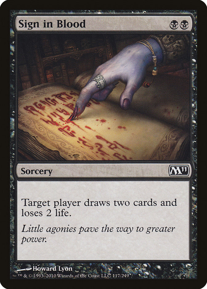 Sign in Blood [Magic 2011] | The CG Realm