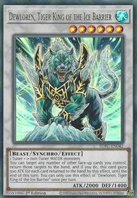 Dewloren, Tiger King of the Ice Barrier [SDFC-EN042] Ultra Rare | The CG Realm