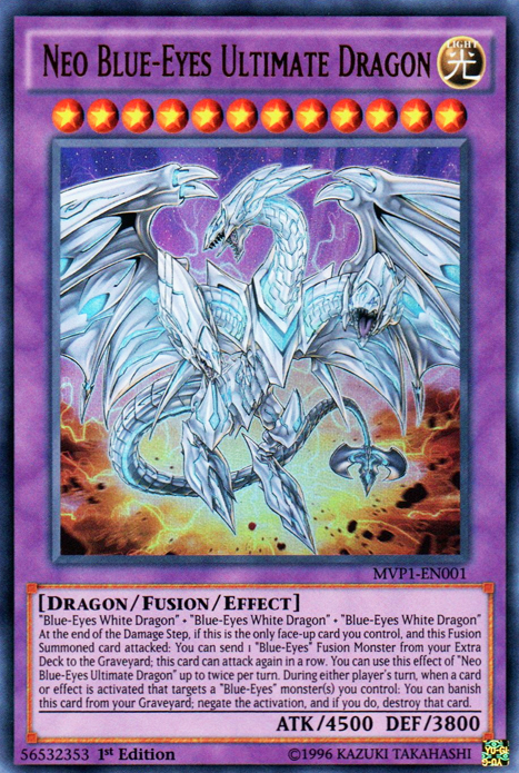Neo Blue-Eyes Ultimate Dragon [MVP1-EN001] Ultra Rare | The CG Realm