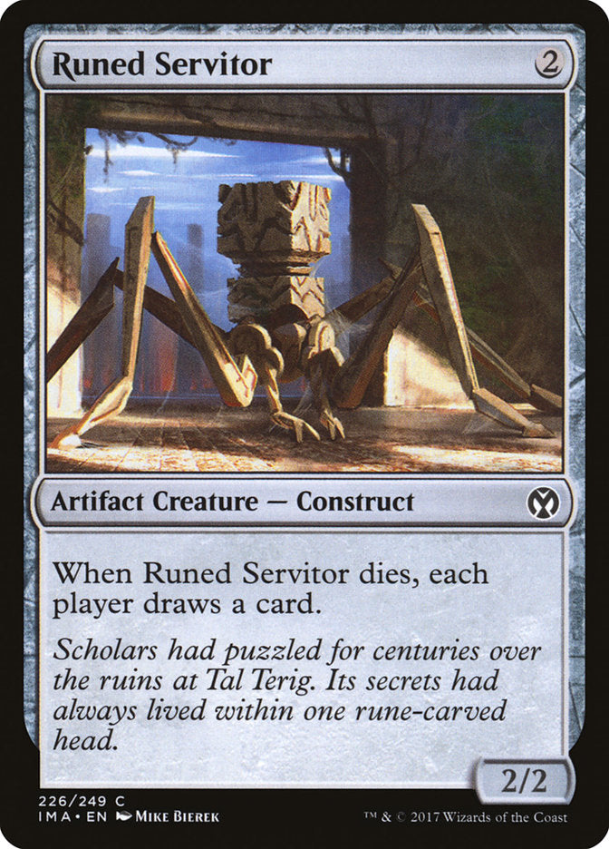 Runed Servitor [Iconic Masters] | The CG Realm