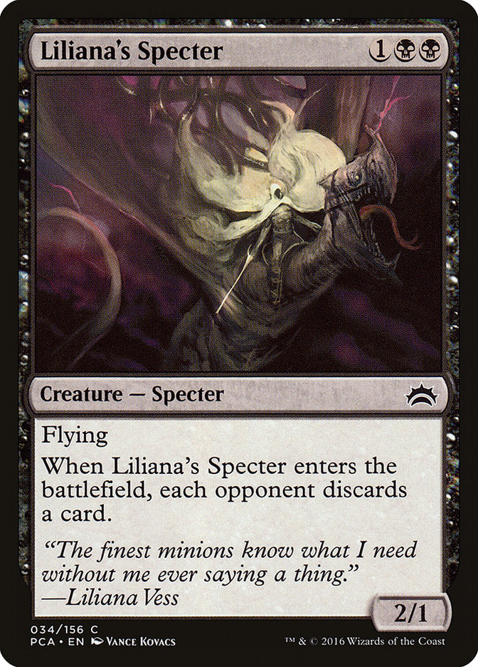 Liliana's Specter [Planechase Anthology] | The CG Realm