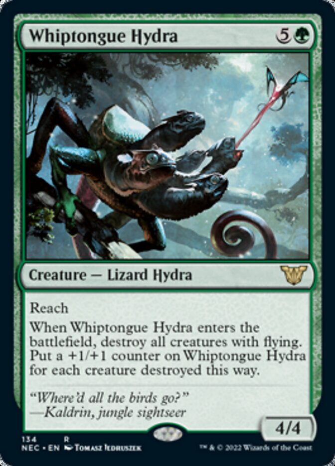 Whiptongue Hydra [Kamigawa: Neon Dynasty Commander] | The CG Realm