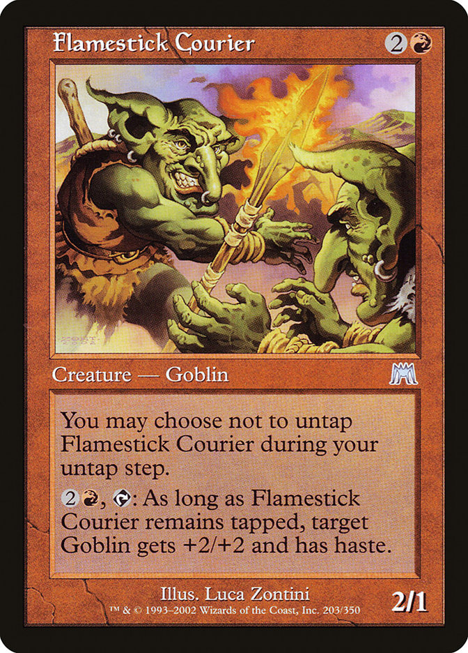 Flamestick Courier [Onslaught] | The CG Realm