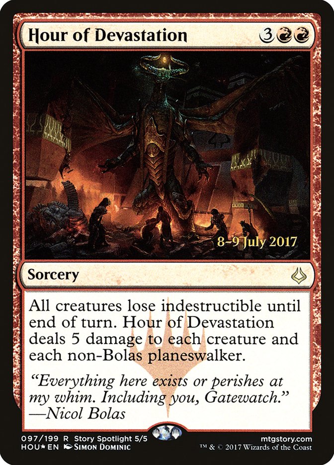 Hour of Devastation [Hour of Devastation Prerelease Promos] | The CG Realm