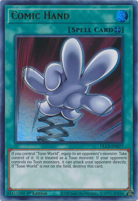 Comic Hand [DLCS-EN077] Ultra Rare | The CG Realm