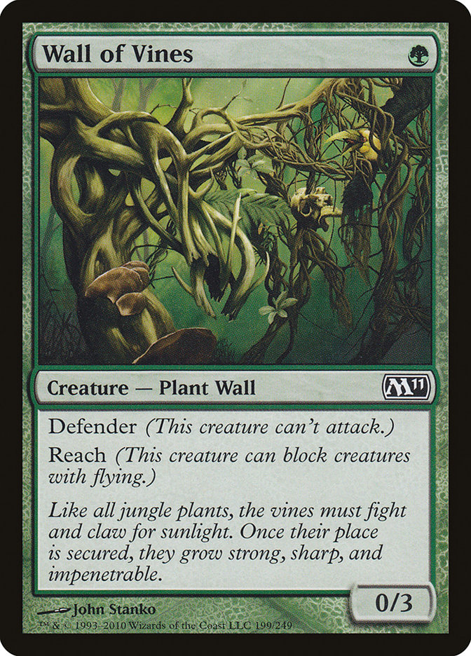 Wall of Vines [Magic 2011] | The CG Realm