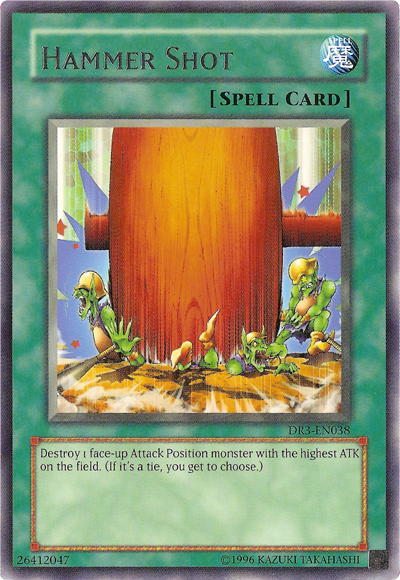 Hammer Shot [DR3-EN038] Rare | The CG Realm