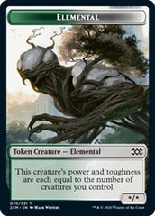 Elemental // Treasure Double-Sided Token [Double Masters Tokens] | The CG Realm