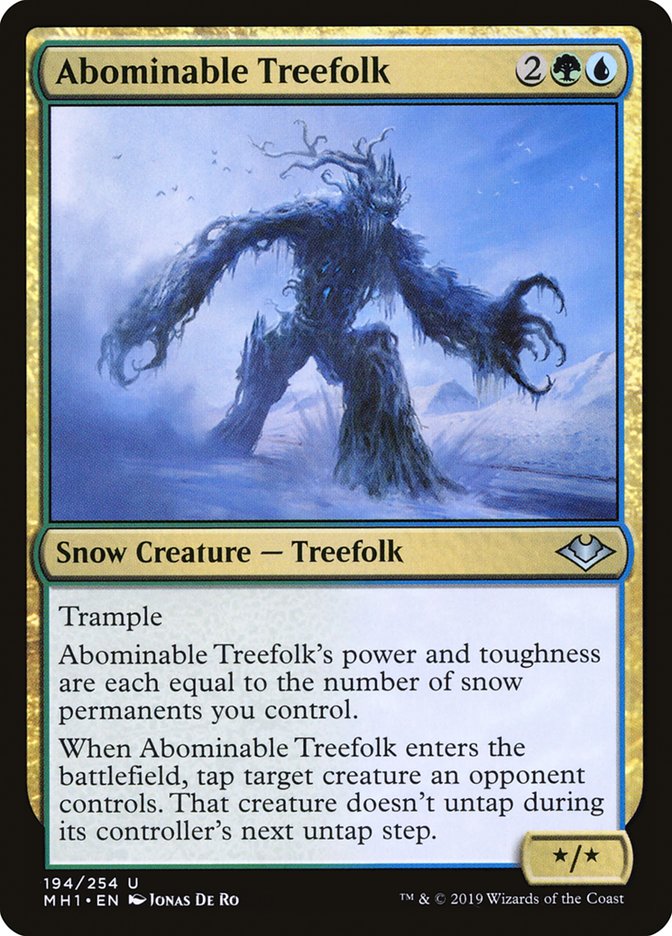 Abominable Treefolk [Modern Horizons] | The CG Realm