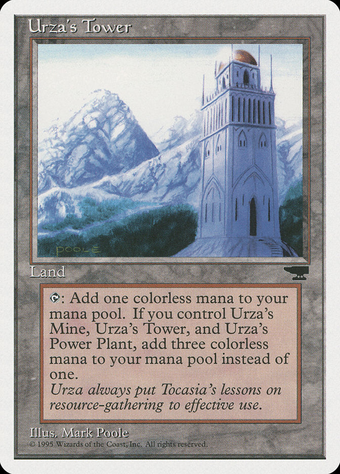 Urza's Tower (Mountains) [Chronicles] | The CG Realm