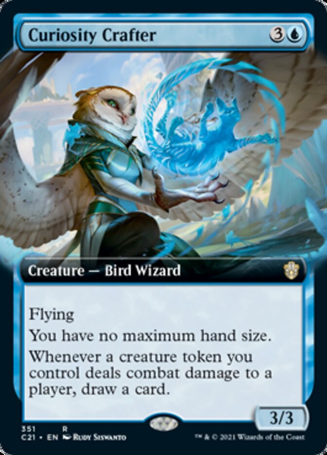 Curiosity Crafter (Extended Art) [Commander 2021] | The CG Realm