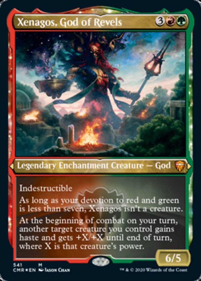 Xenagos, God of Revels (Etched) [Commander Legends] | The CG Realm