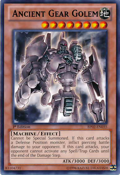 Ancient Gear Golem [BP02-EN035] Rare | The CG Realm