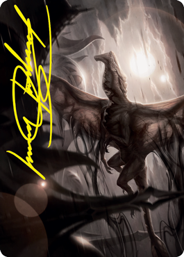 Shadrix Silverquill Art Card (Gold-Stamped Signature) [Strixhaven: School of Mages Art Series] | The CG Realm