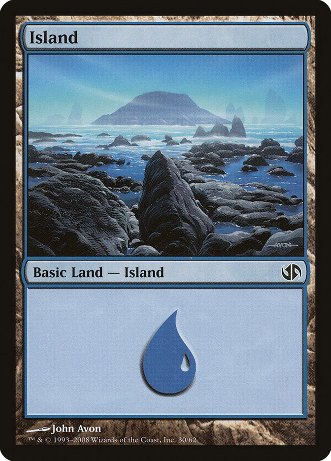 Island (30) [Duel Decks: Jace vs. Chandra] | The CG Realm