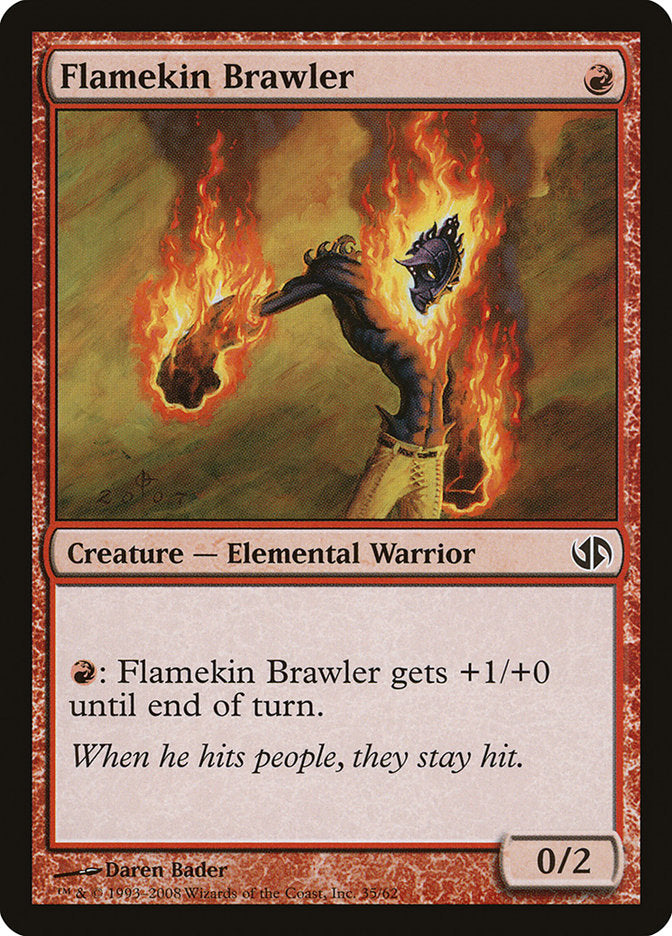 Flamekin Brawler [Duel Decks: Jace vs. Chandra] | The CG Realm