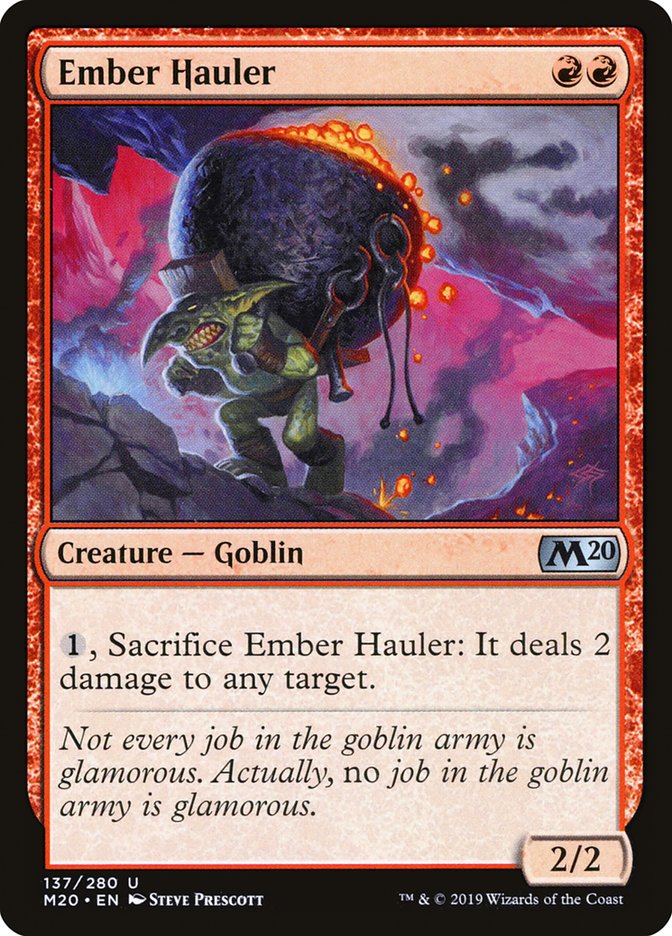 Ember Hauler [Core Set 2020] | The CG Realm