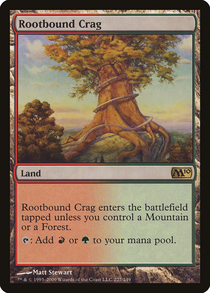 Rootbound Crag [Magic 2010] | The CG Realm
