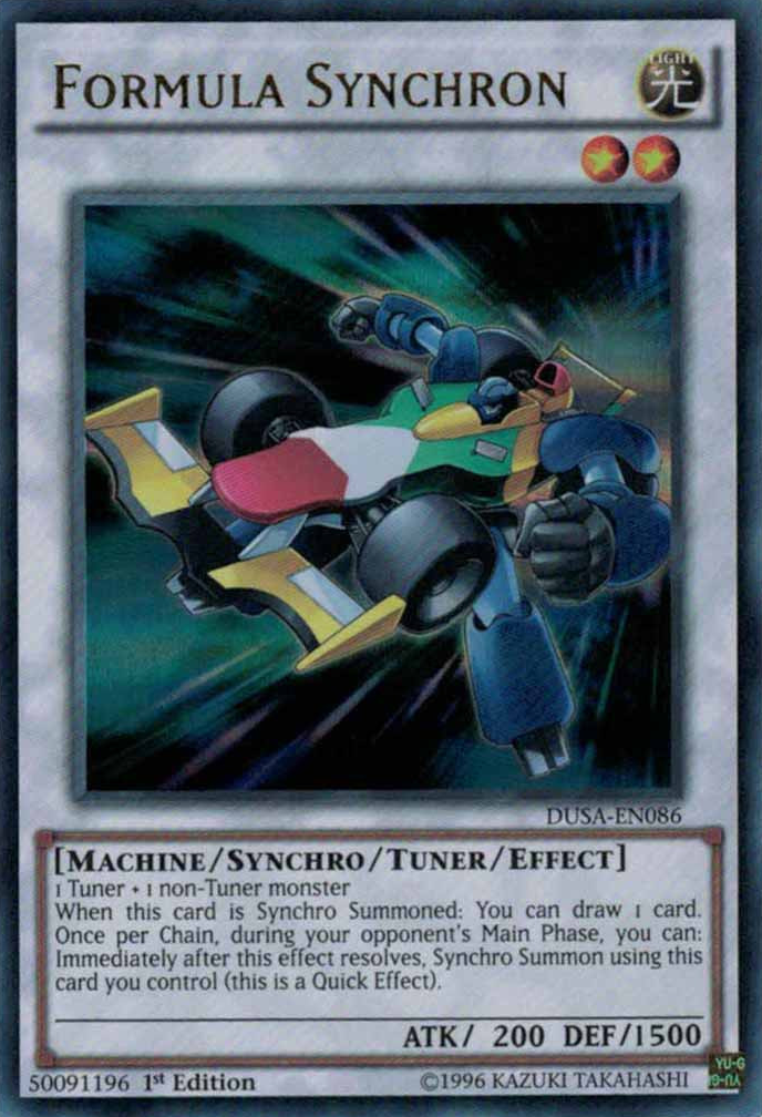 Formula Synchron [DUSA-EN086] Ultra Rare | The CG Realm